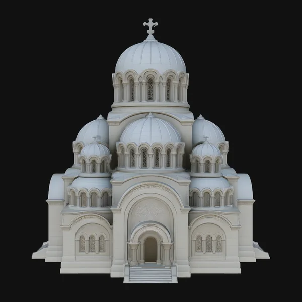 Domed Cathedral Model Design 4