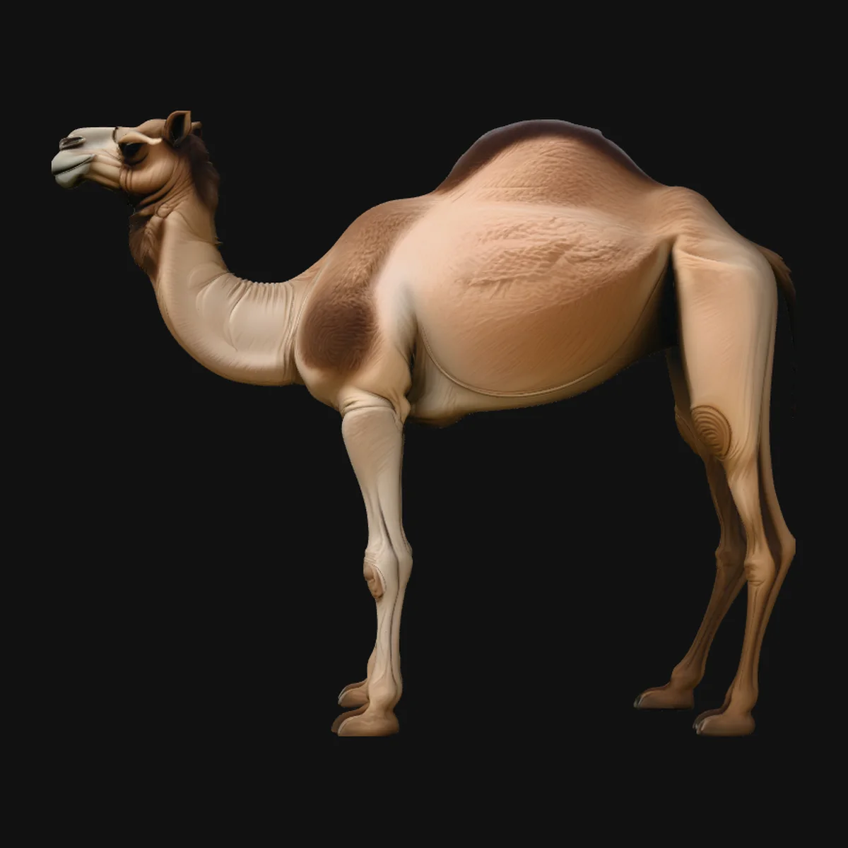 Dromedary Camel Statue Design 3