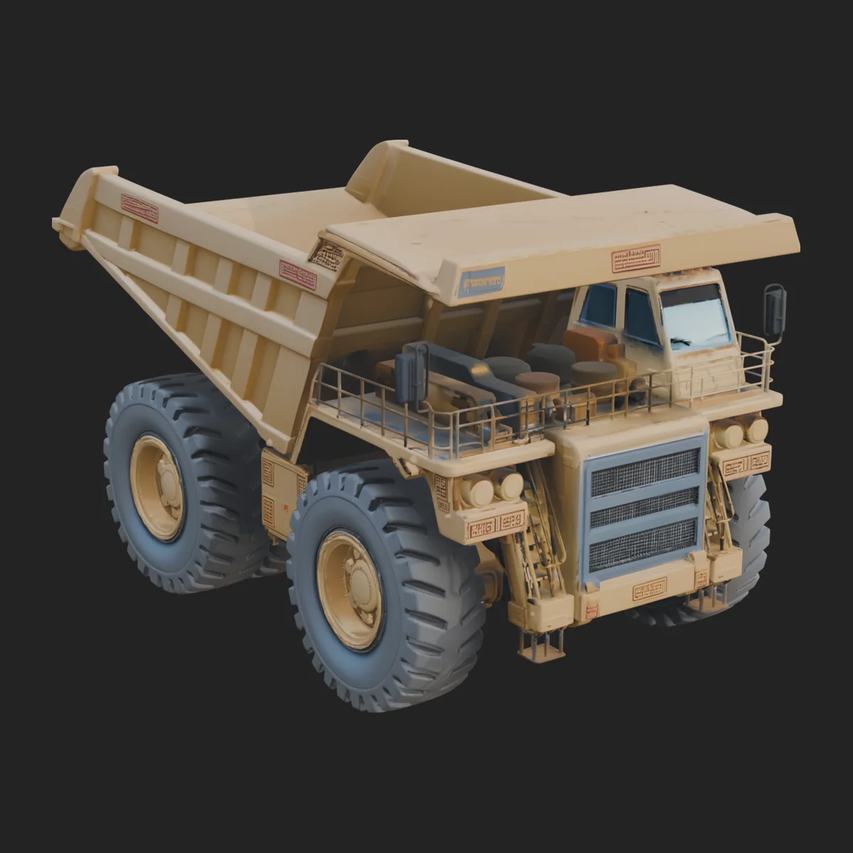 Dump Truck Model Design 10