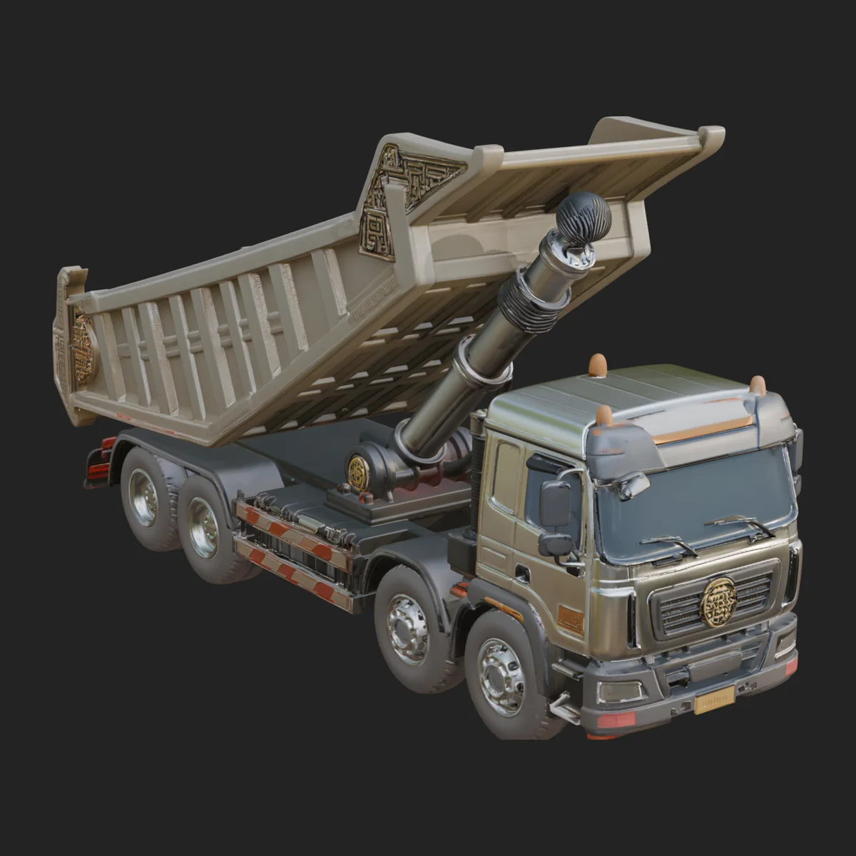 Dump Truck Model Design 16