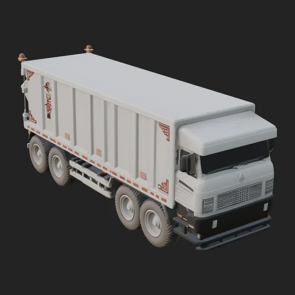 Dump Truck Model Design 17
