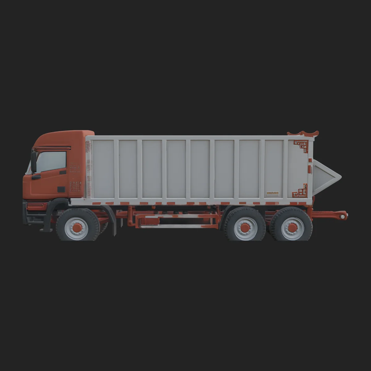 Dump Truck Model Design 20