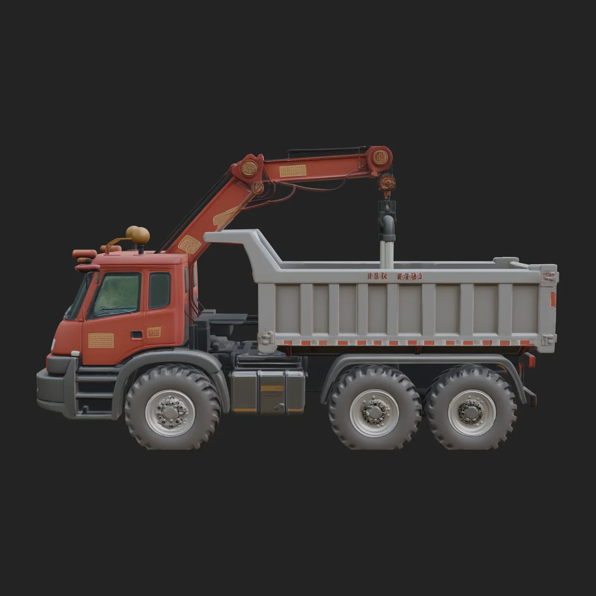 Dump Truck Model Design 23