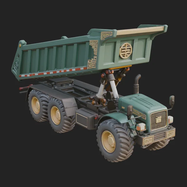 Dump Truck Model Design 24