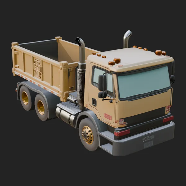 Dump Truck Model Design 28