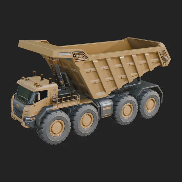 Dump Truck Model Design 29