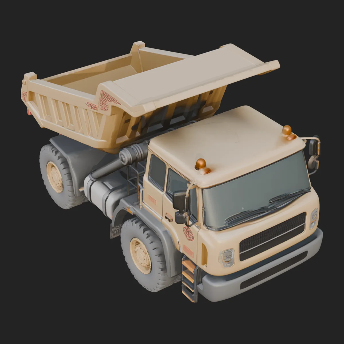 Dump Truck Model Design 3