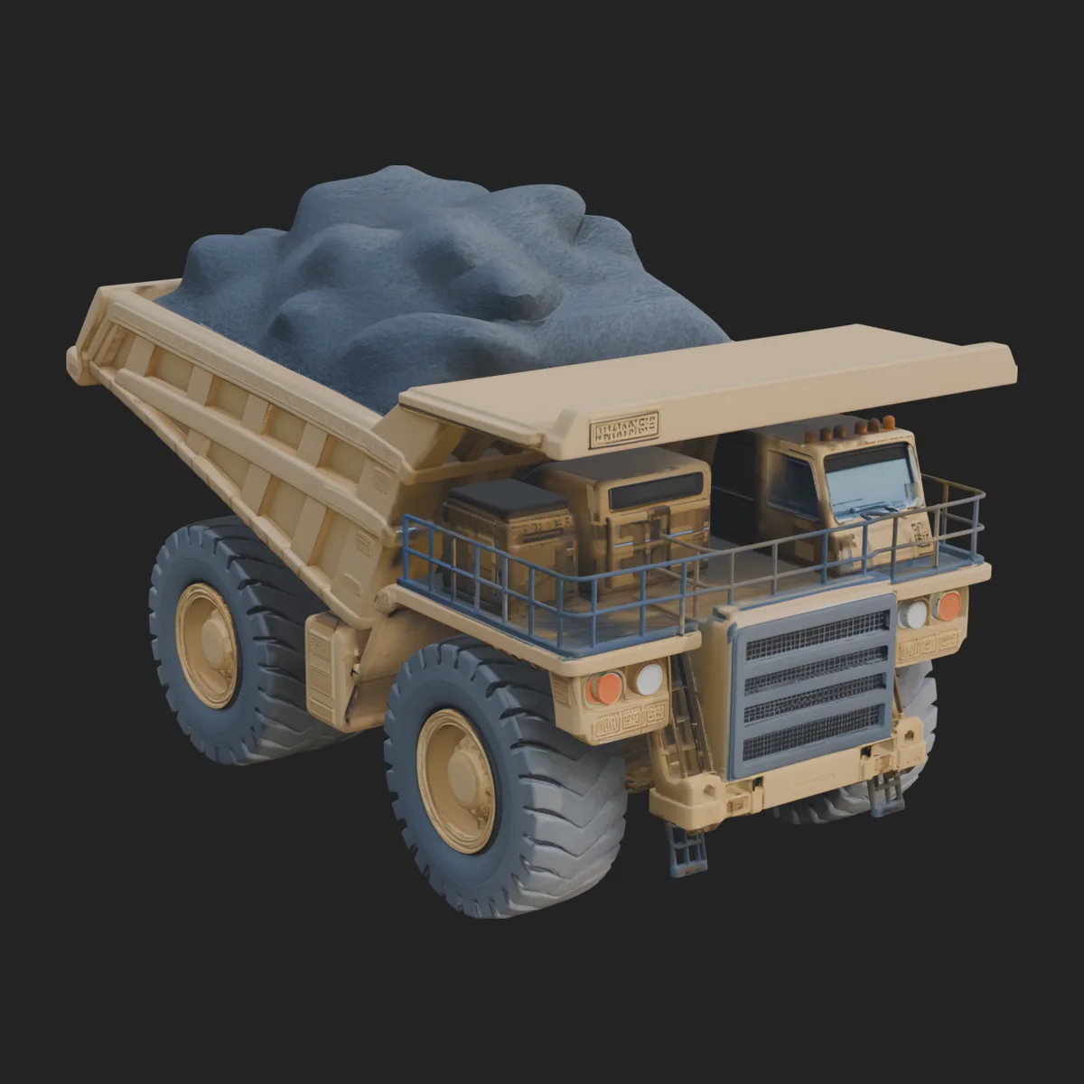 Dump Truck Model Design 37