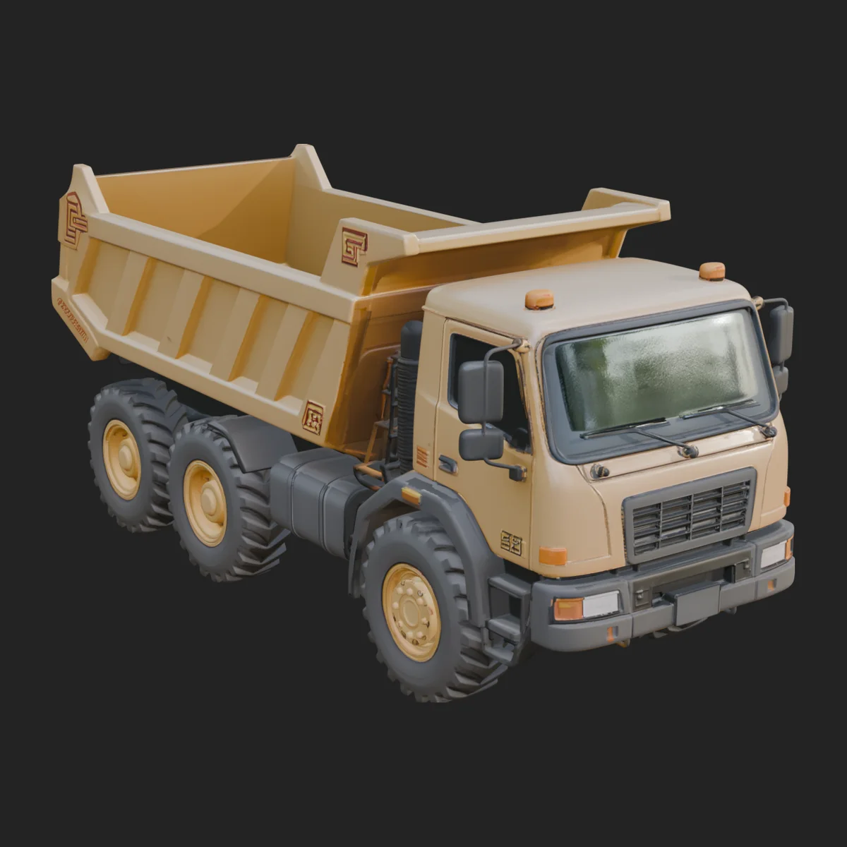 Dump Truck Model Design 4