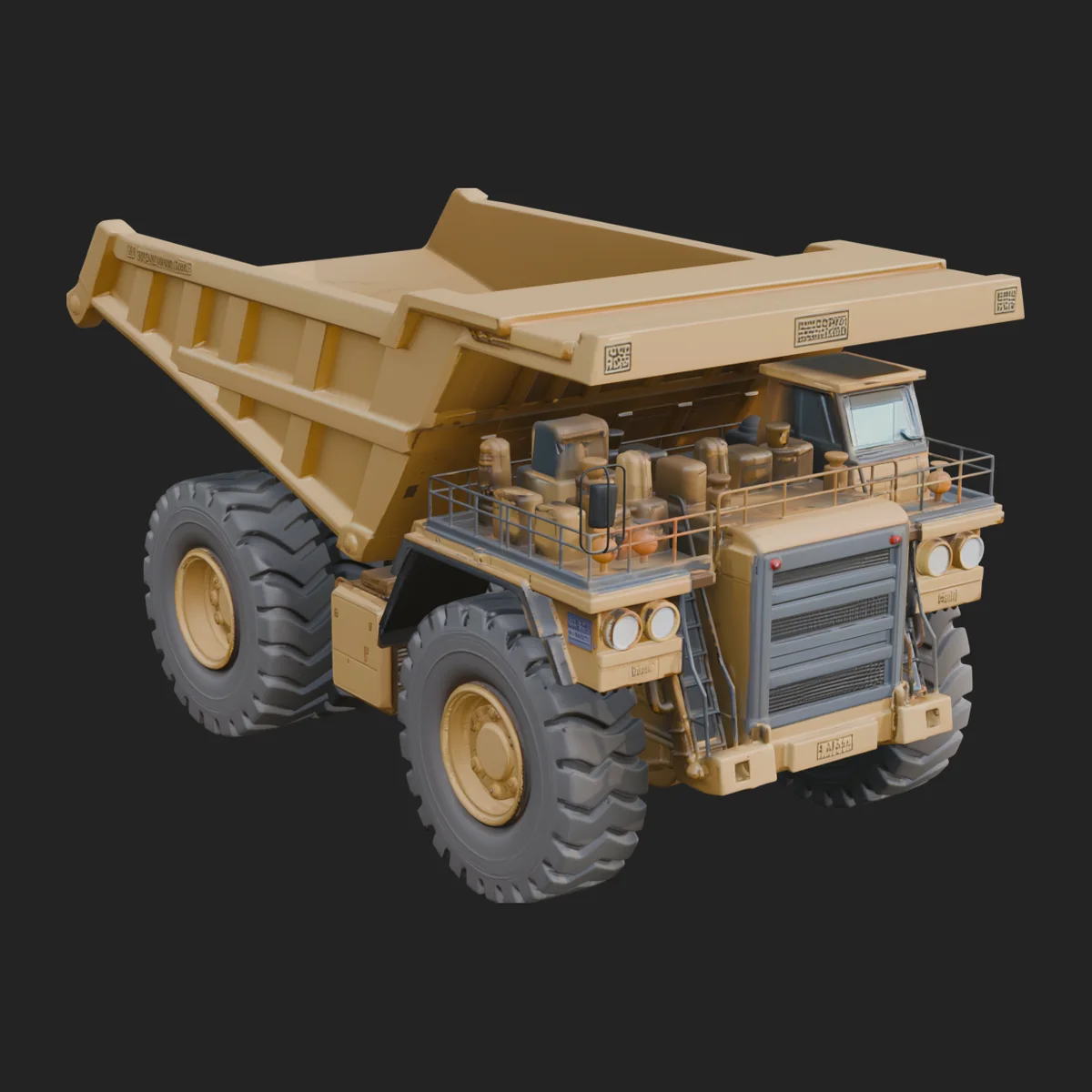 Dump Truck Model Design 5
