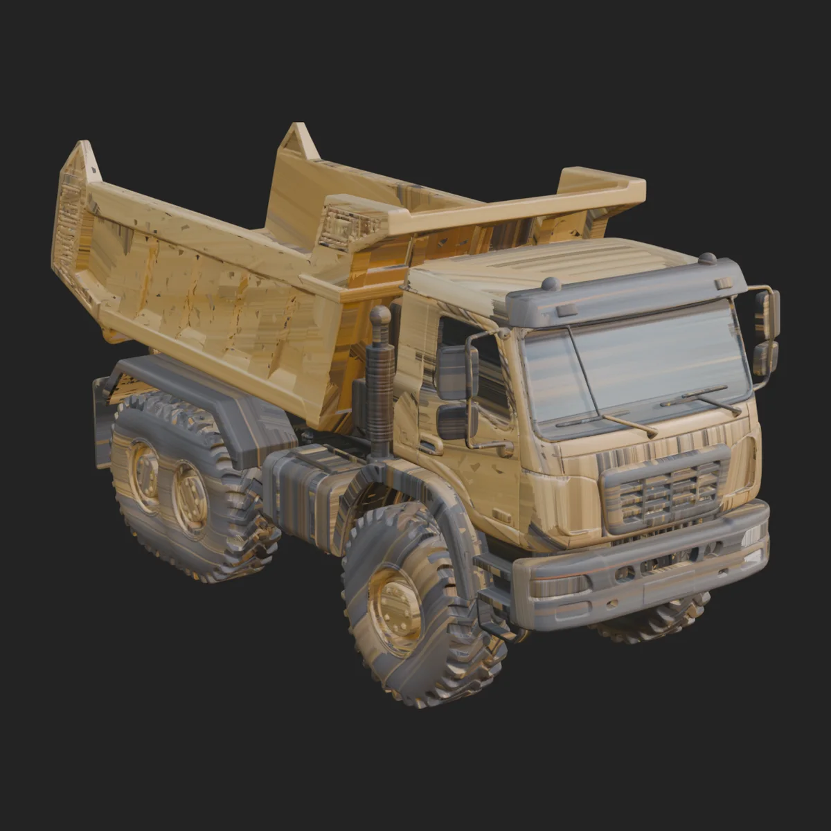 Dump Truck Model Design 8