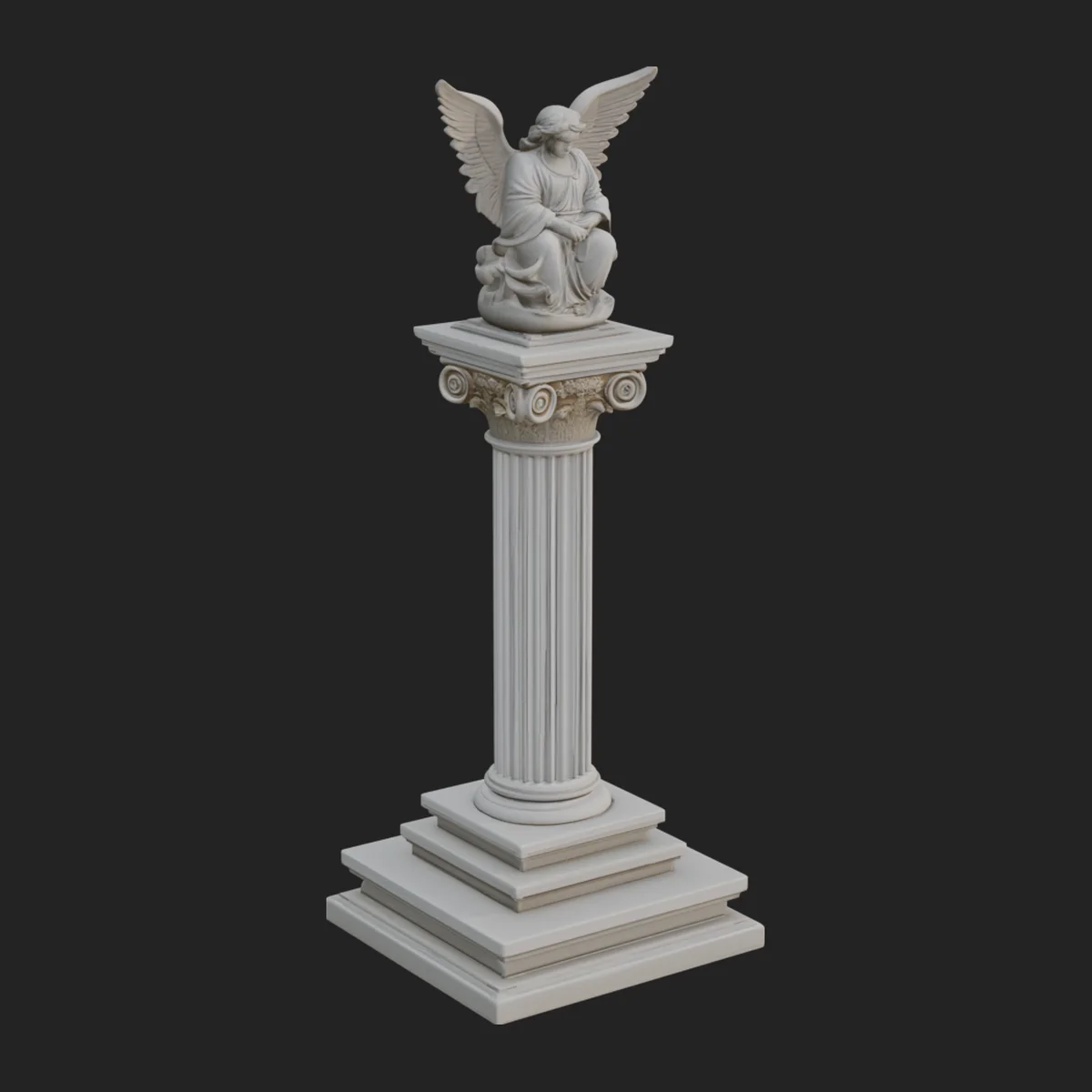 Eagle on Column Monument Design 1