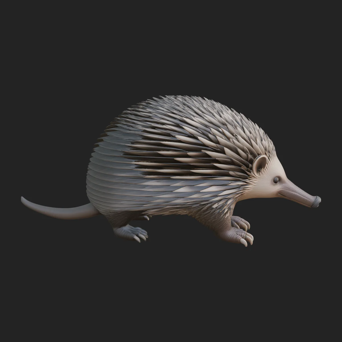 Echidna Statue Design 1