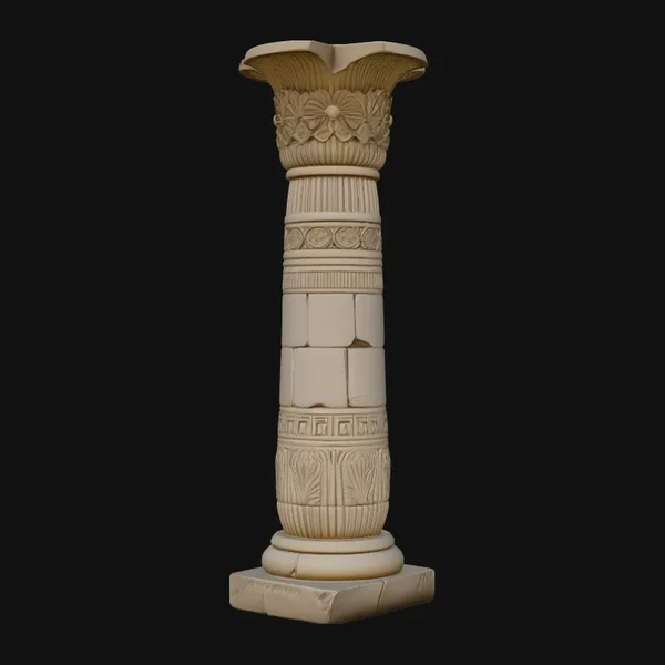 Egyptian Column Model Design 1