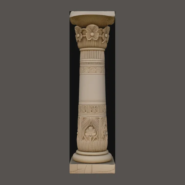 Egyptian Column Model Design 2