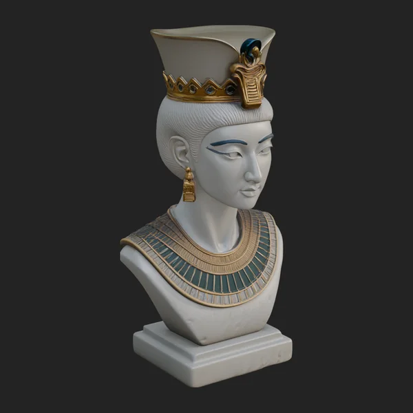 Egyptian Queen Bust Statue Design 2