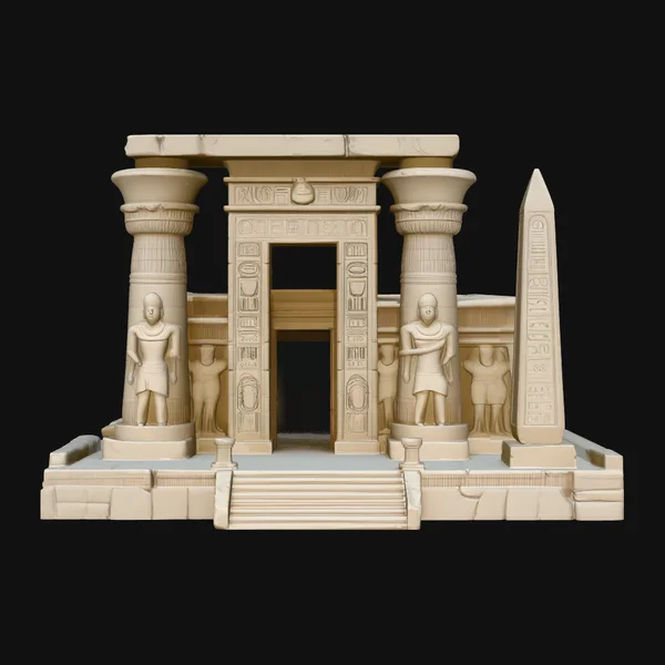 Egyptian Temple Model Design 2