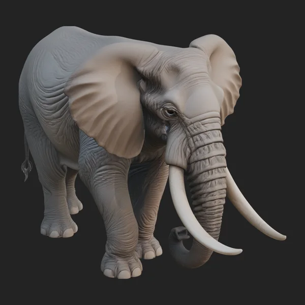 Elephant Statue Design 2