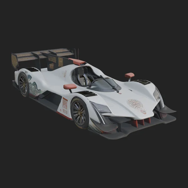 Endurance Prototype Race Car Model Design 1