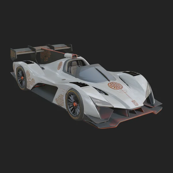 Endurance Prototype Race Car Model Design 2