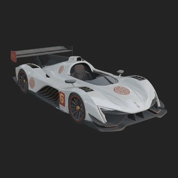 Endurance Prototype Race Car Model Design 3