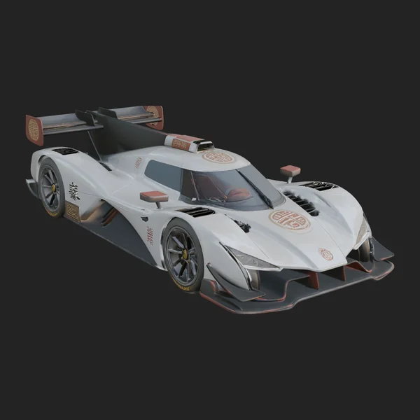Endurance Prototype Race Car Model Design 4