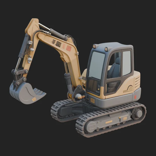 Excavator Model Design 12