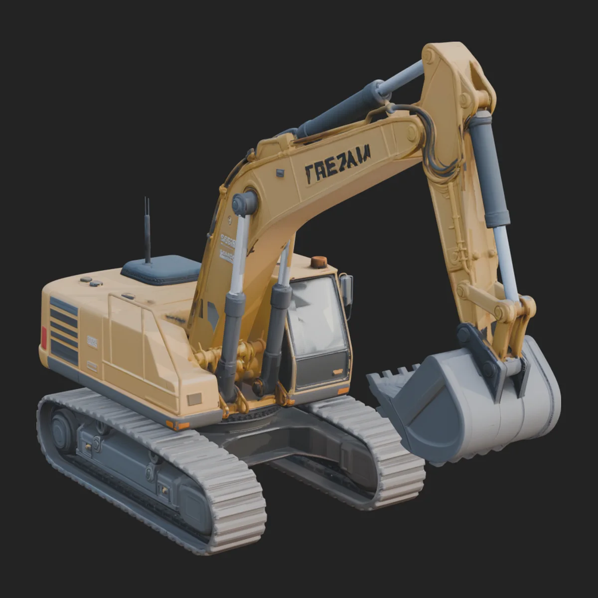Excavator Model Design 13