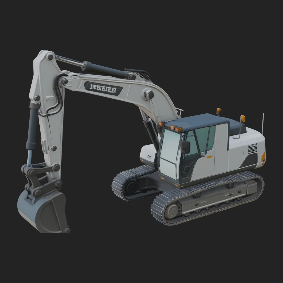Excavator Model Design 14