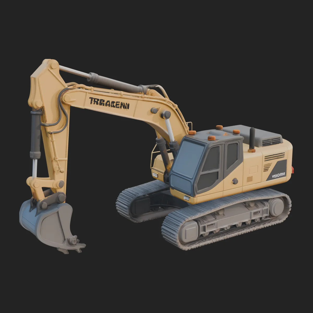 Excavator Model Design 15