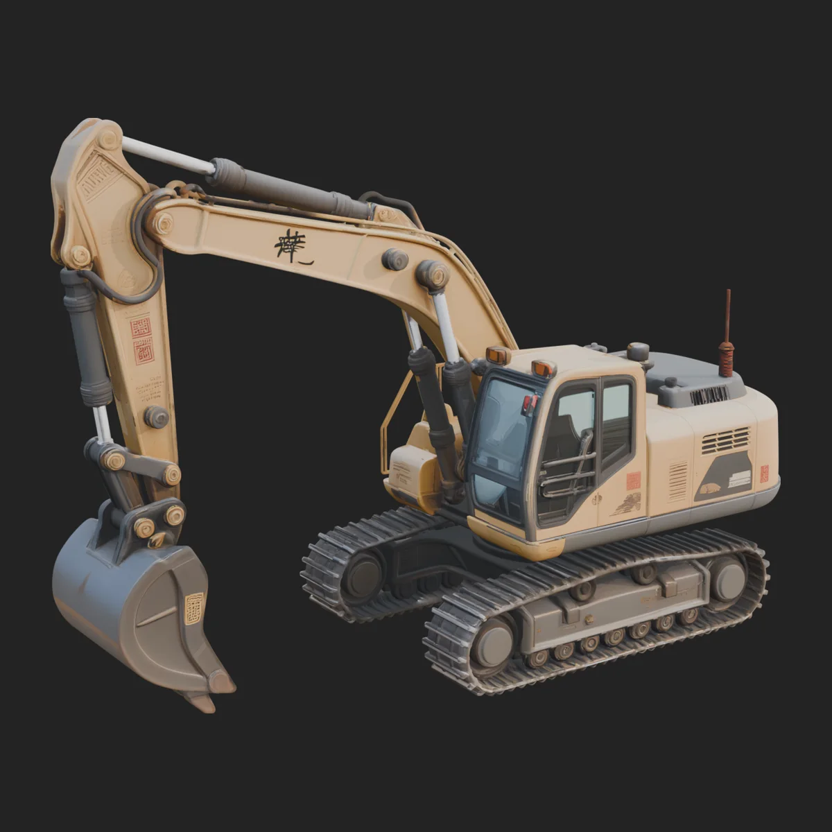 Excavator Model Design 5