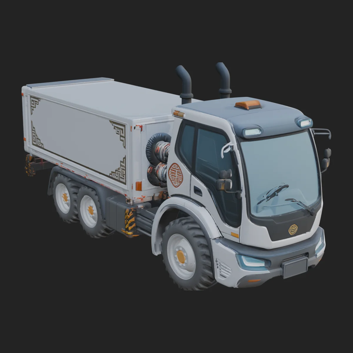 Expedition Box Truck Model Design 4