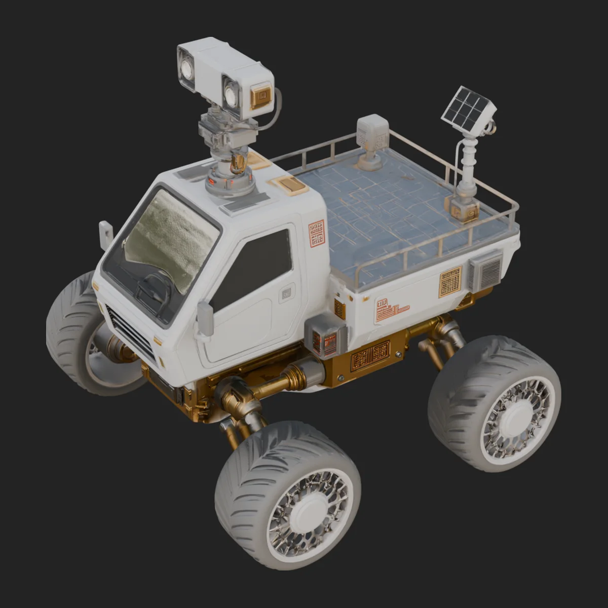 Exploration Rover Model Design 1