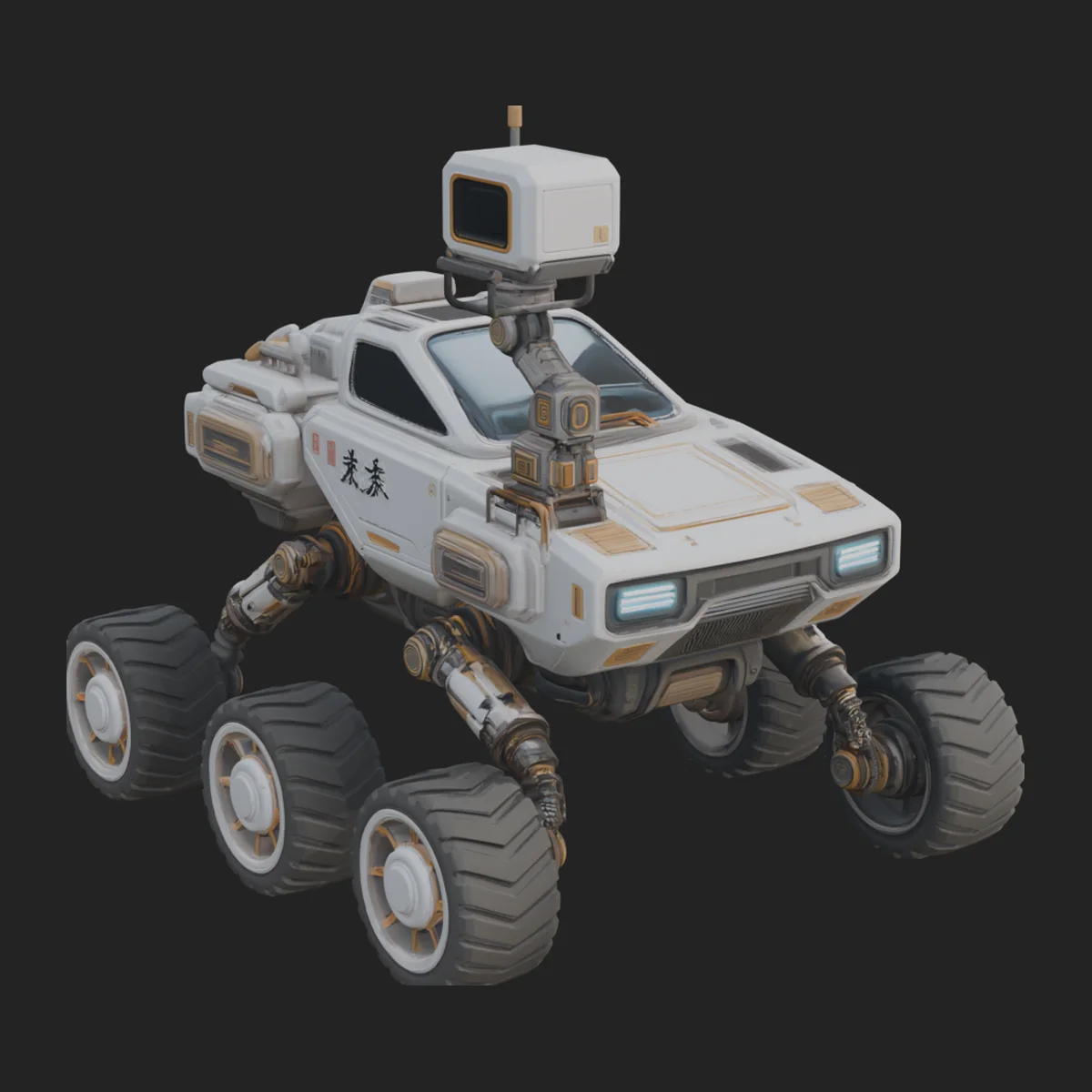 Exploration Rover Model Design 3