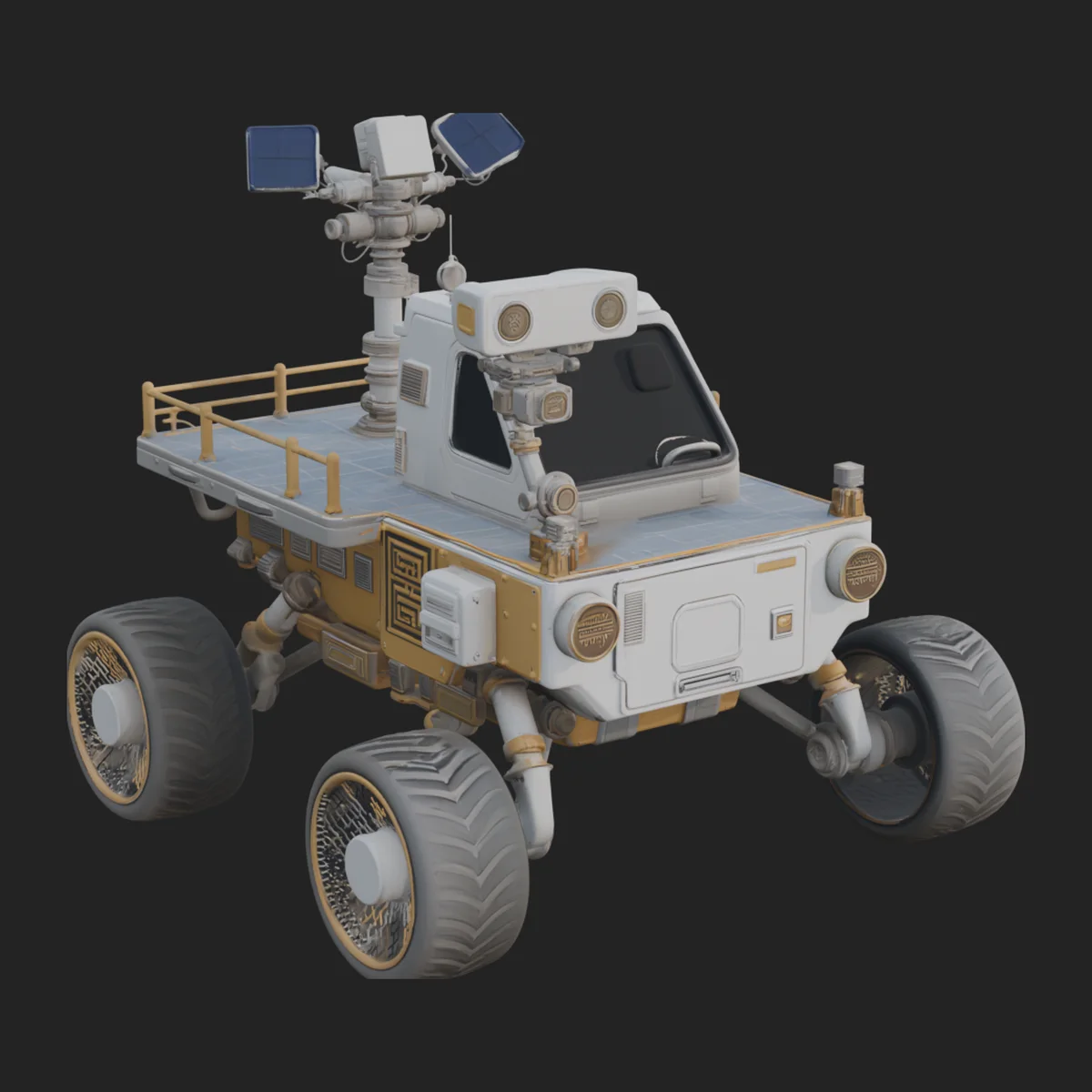 Exploration Rover Model Design 4