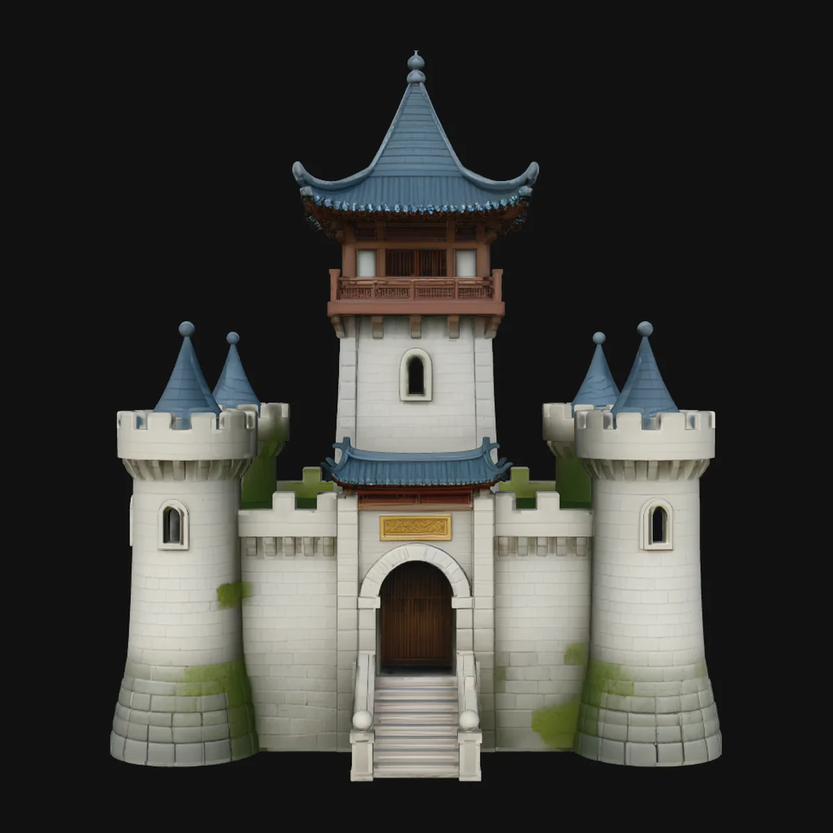 Fairytale Castle Model Design 2