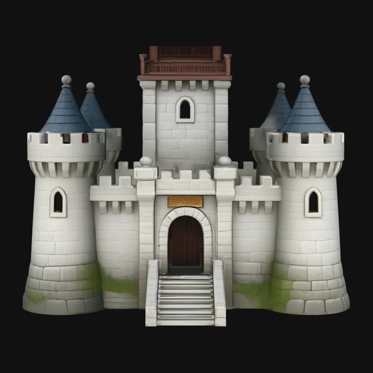 Fairytale Castle Model Design 4