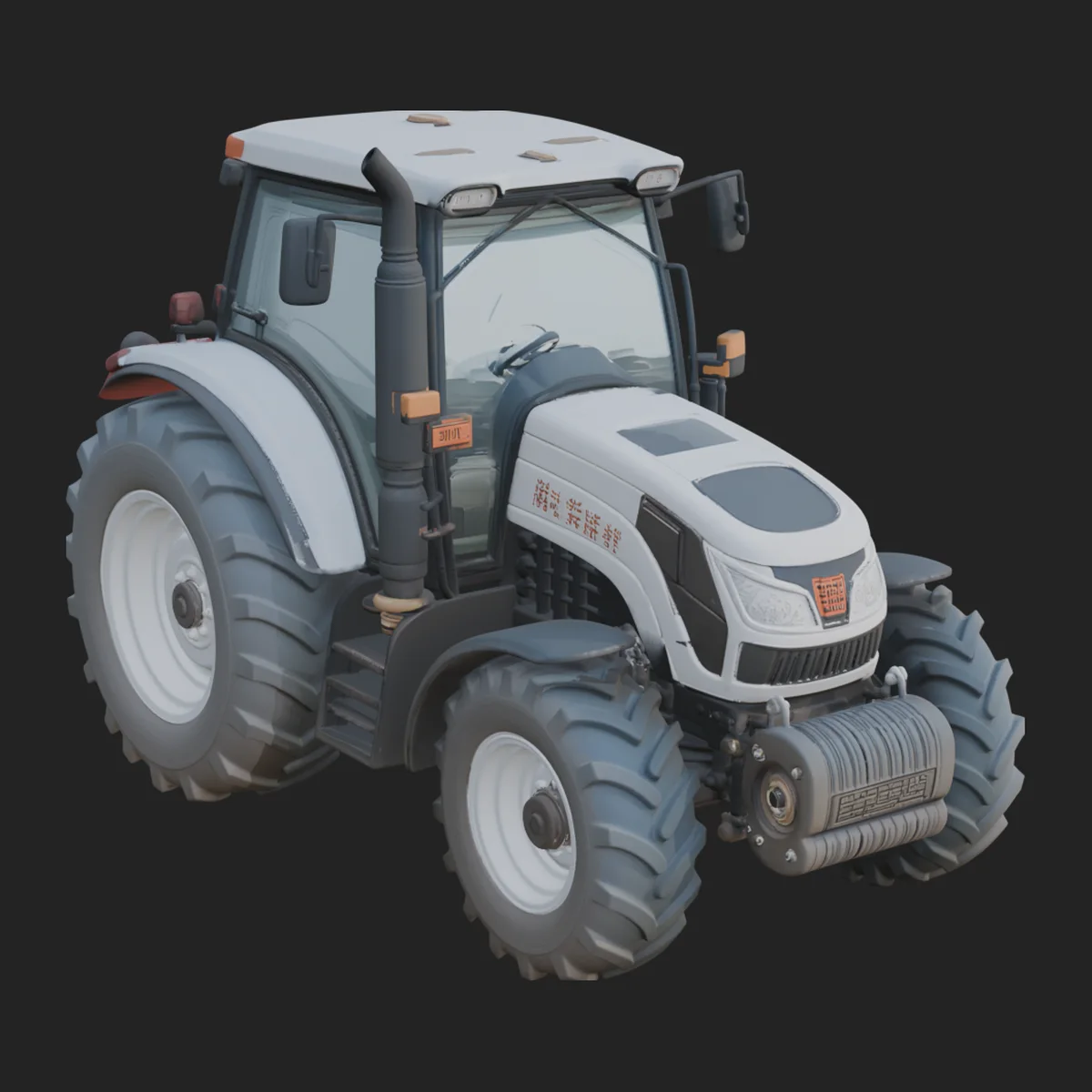 Farm Tractor Model Design 1