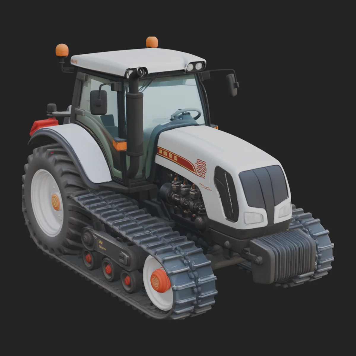 Farm Tractor Model Design 10