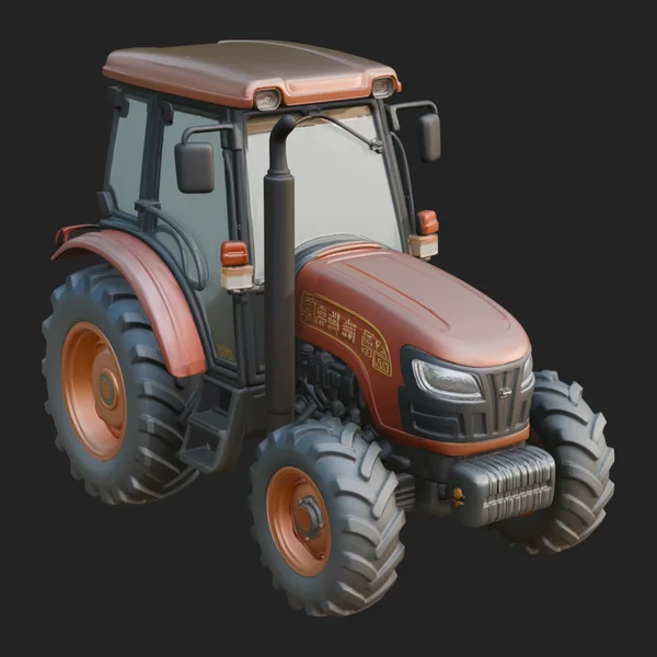 Farm Tractor Model Design 11