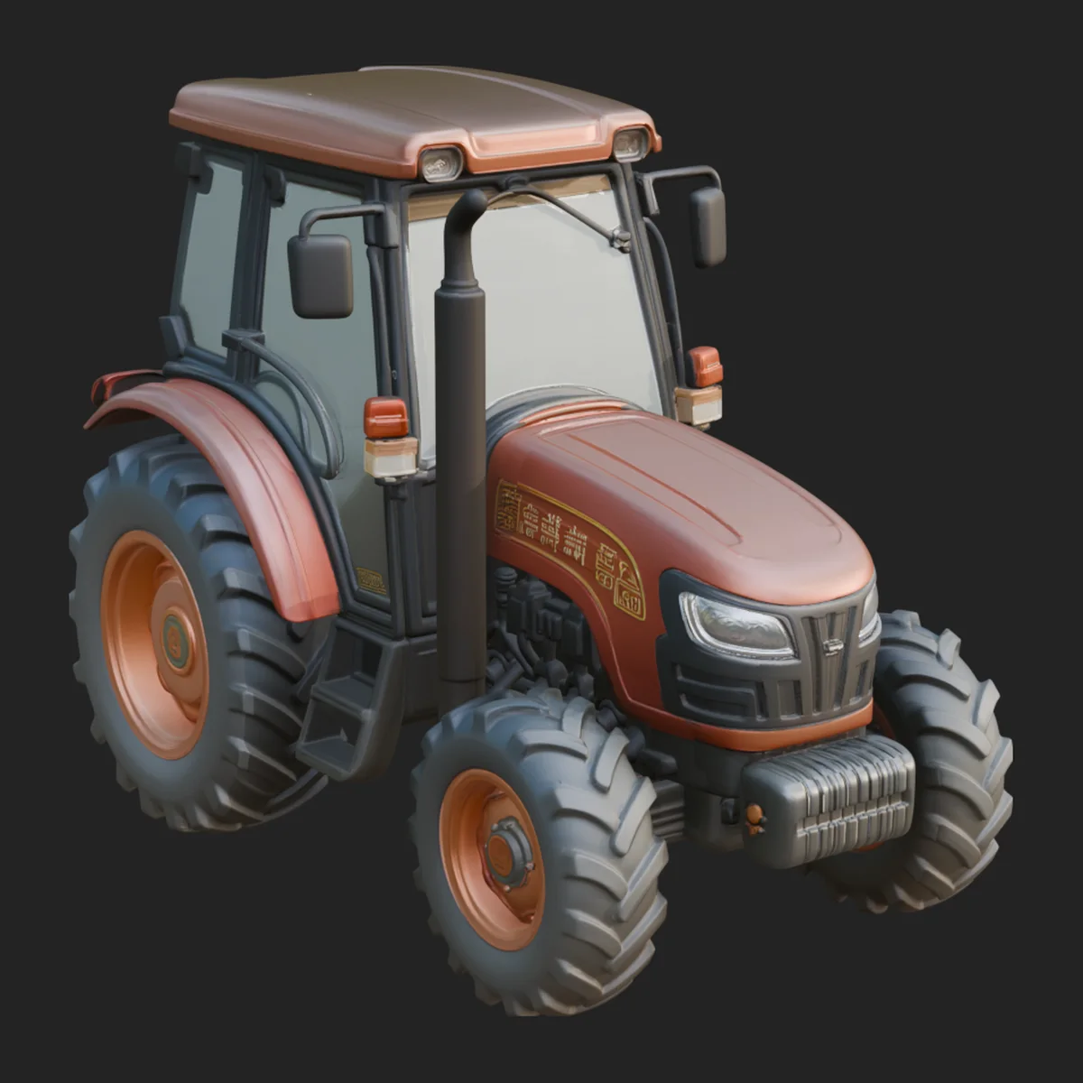 Farm Tractor Model Design 11