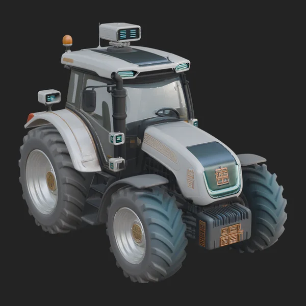 Farm Tractor Model Design 15