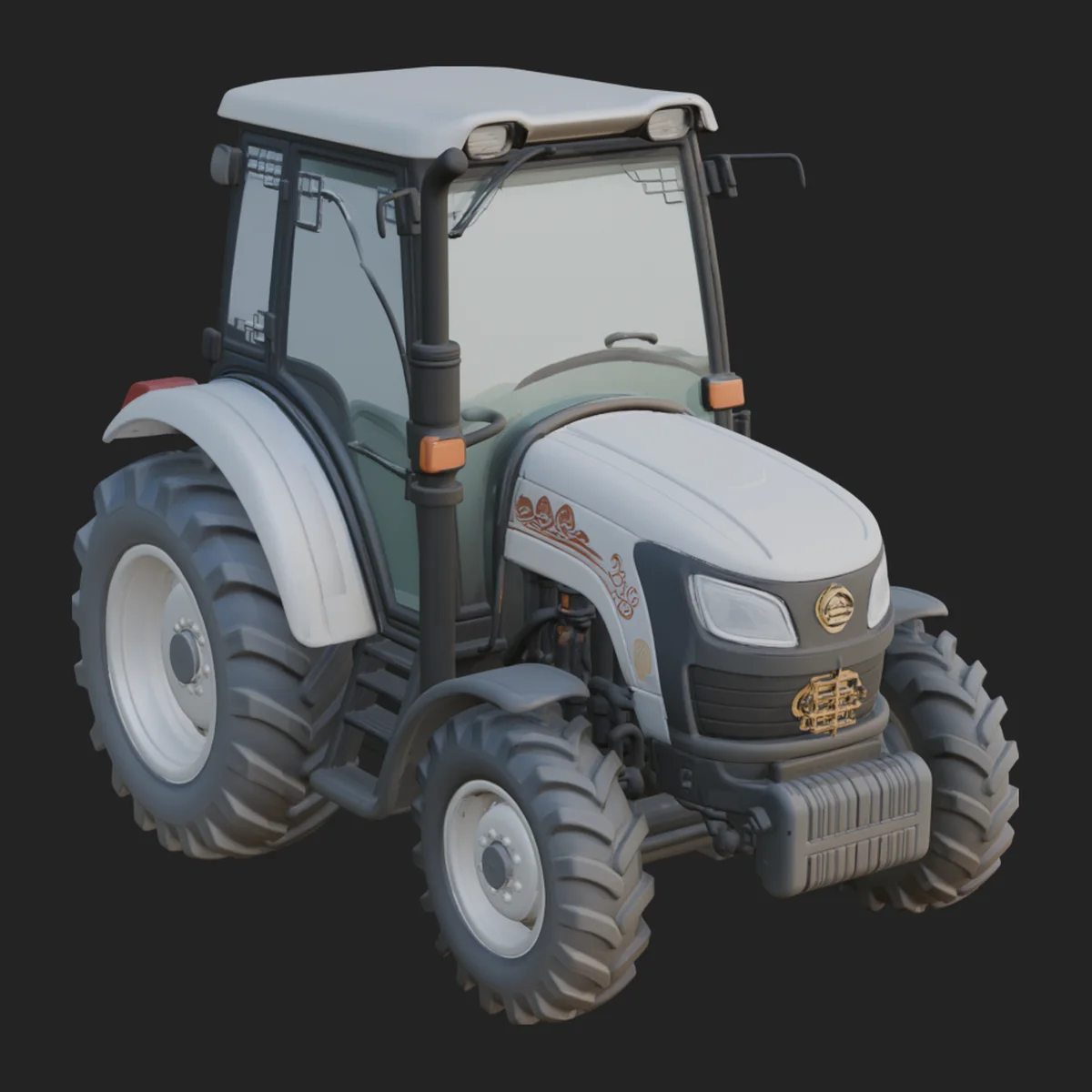 Farm Tractor Model Design 16