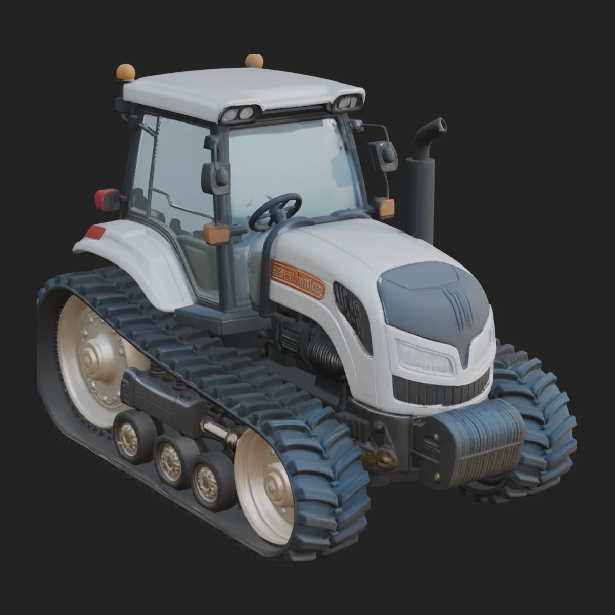 Farm Tractor Model Design 17