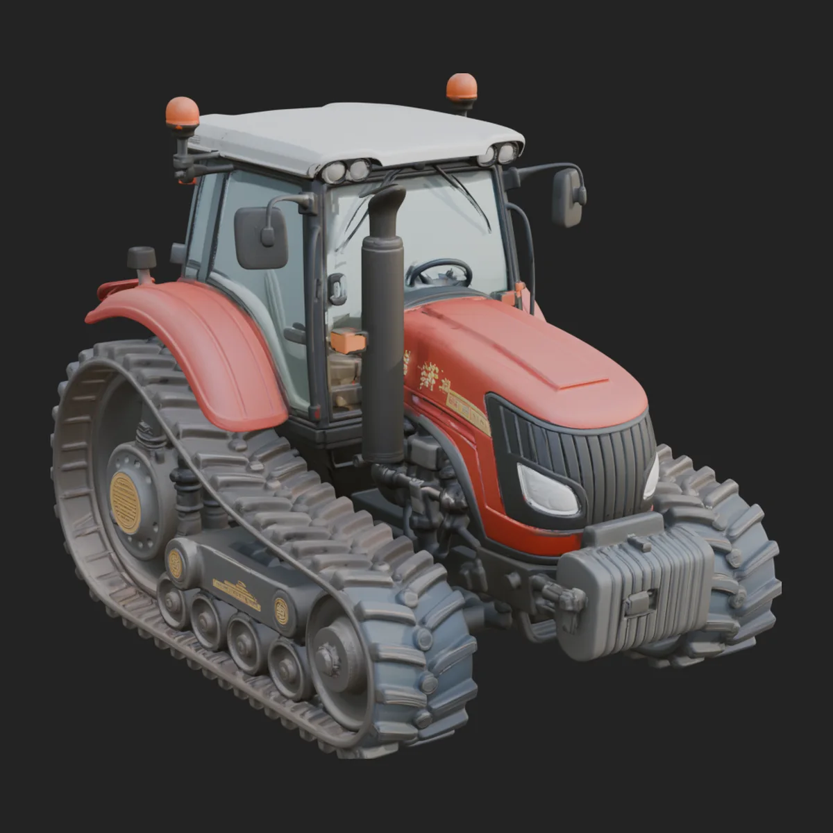 Farm Tractor Model Design 2