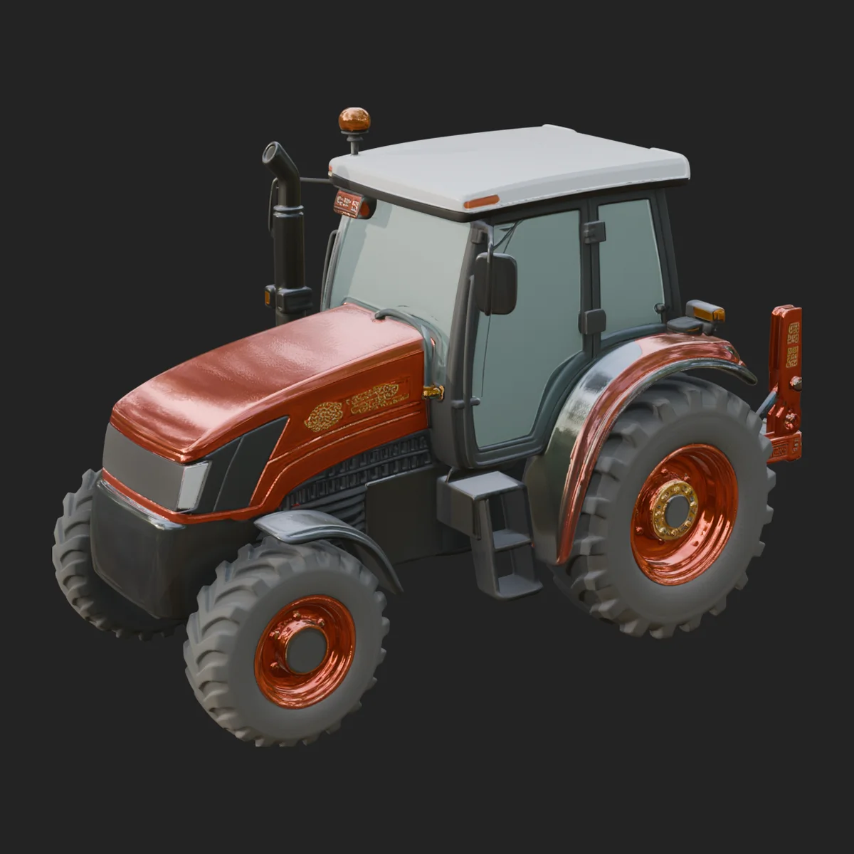 Farm Tractor Model Design 21