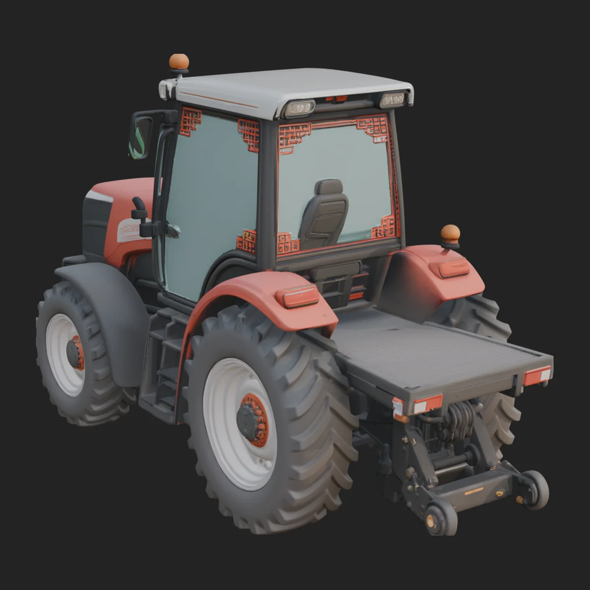 Farm Tractor Model Design 22