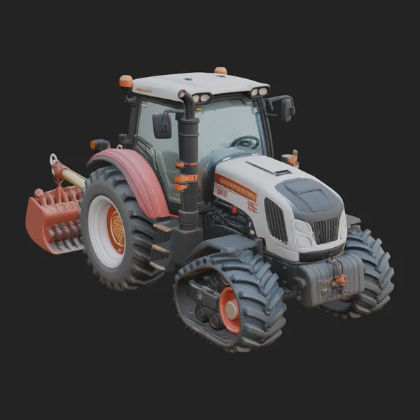 Farm Tractor Model Design 3