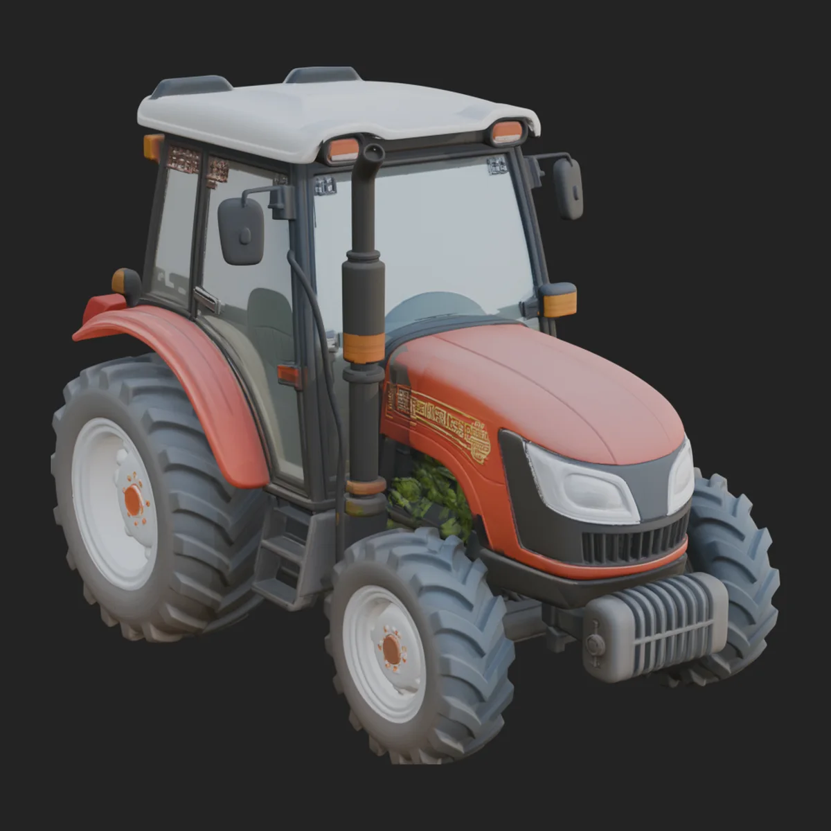 Farm Tractor Model Design 5