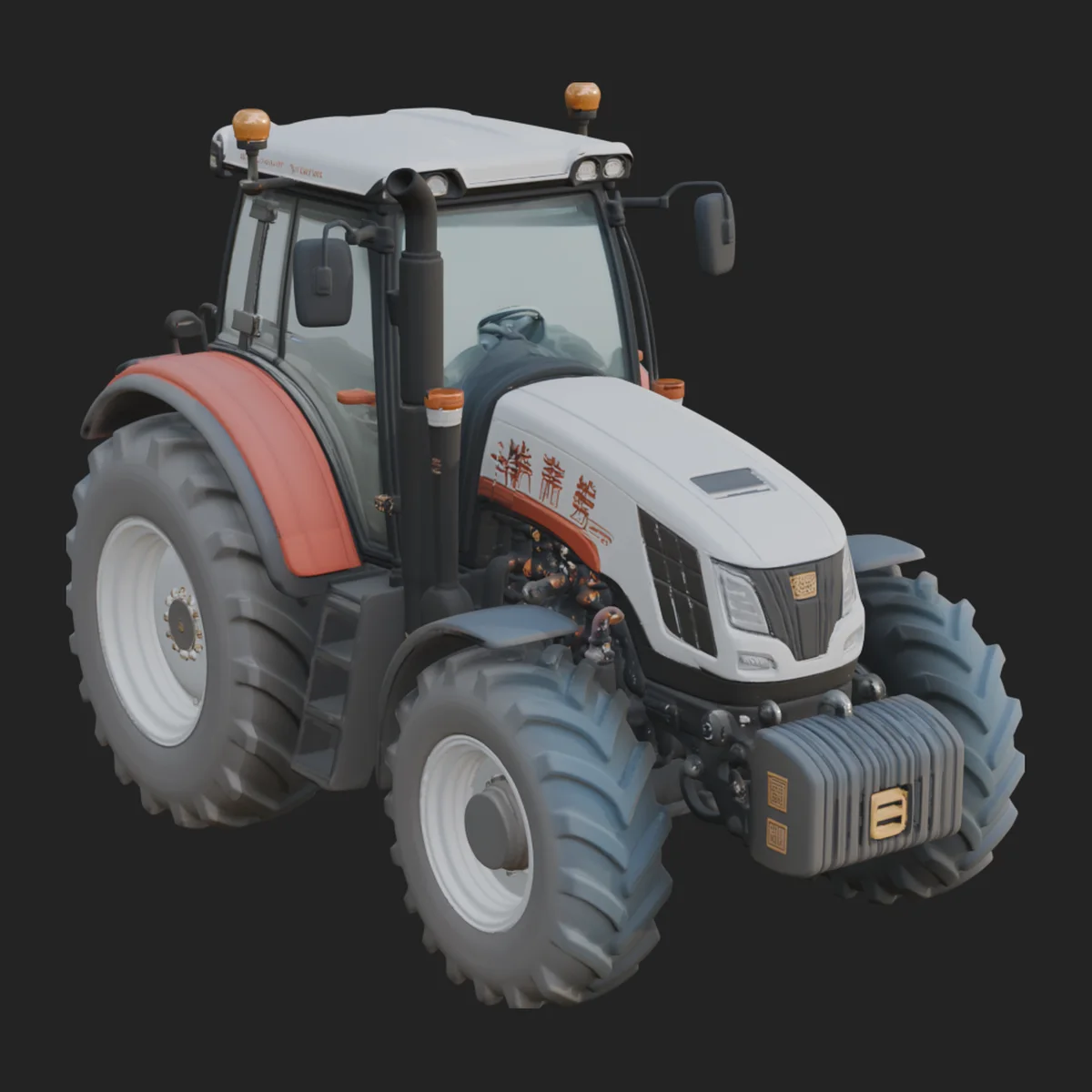 Farm Tractor Model Design 9
